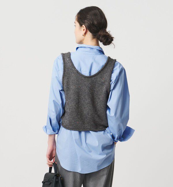 UNITED ARROWS「フラワー スパンコール ベスト」|ベスト・ジレ|