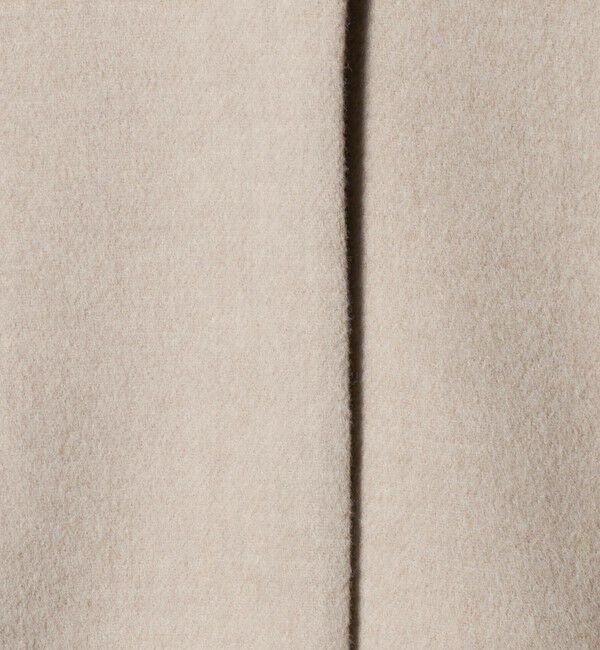 UNITED ARROWS「バック フレア ショート コート」|ノーカラージャケット|