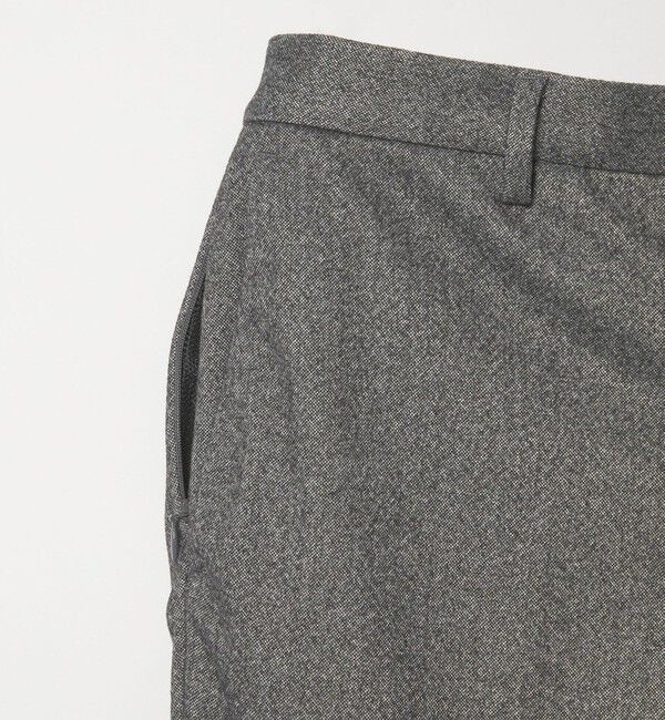 UNITED ARROWS「ホームスパン ジャージー ノープリーツ パンツ UA COZY ウォッシャブル ヨコストレッチ 防しわ」|スーツ|