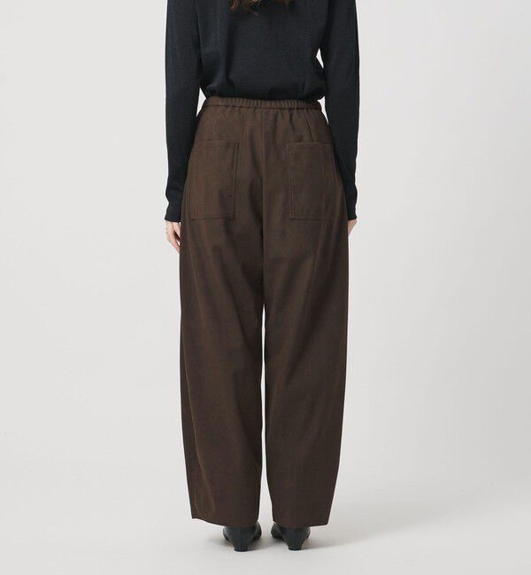 UNITED ARROWS「スエード ライク イージー パンツ」|チノ|