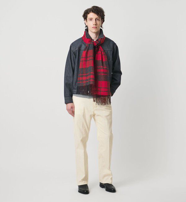 UNITED ARROWS「ハイマウント コーデュロイ ロデオストレートパンツ」|チノ|