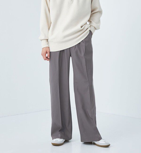 UNITED ARROWS green label relaxing「＜Wrangler＞ランチャー フレア ワイドパンツ」|その他|MD.GRAY