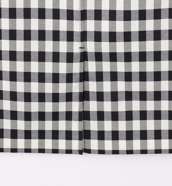 UNITED ARROWS green label relaxing「［size SHORTあり］キチントボトムス Iライン スリム タイト スカート ギンガムチェック」|タイト|