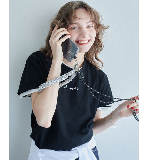 UNITED ARROWS green label relaxing「＜To b. by agnes b.コラボ＞モバイル ストラップ」|チャーム・キーホルダー|SILVER