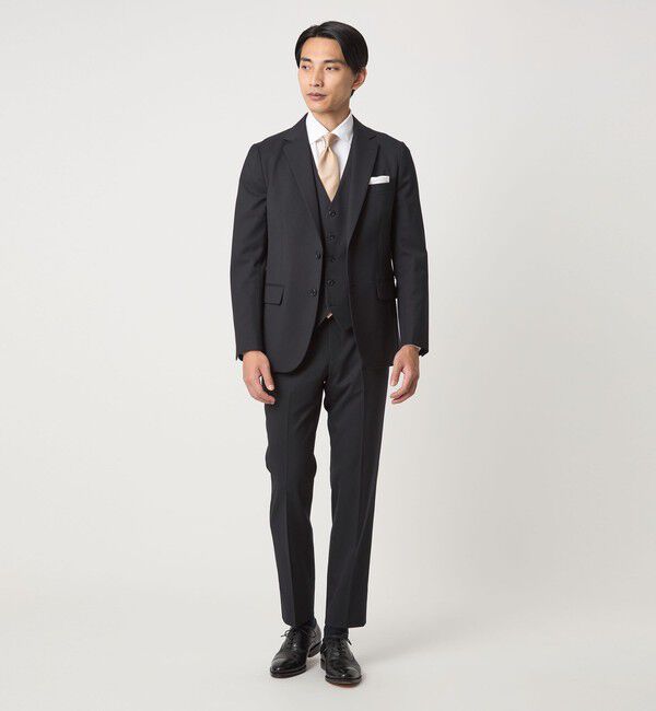 UNITED ARROWS green label relaxing「A+ TWPU サージ スリム アジャスター セットアップパンツ -ウォッシャブル・ストレッチ-」|スーツ|