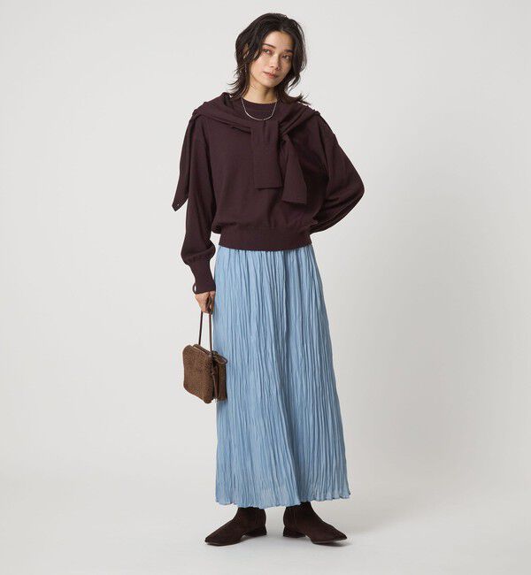 UNITED ARROWS green label relaxing「エブリニット クルーネック ウォッシャブル」|ニット・セーター|