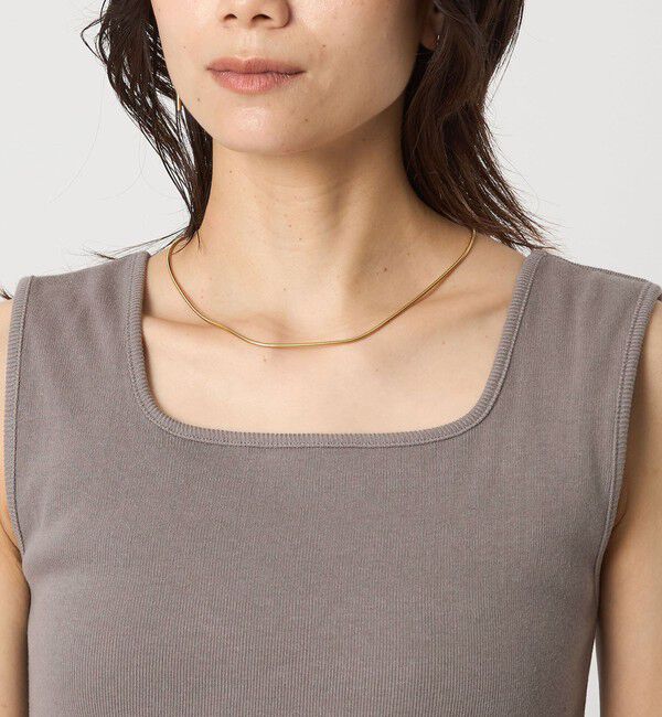 UNITED ARROWS green label relaxing「デコルテ フライス タンクトップ 2」|タンクトップ|