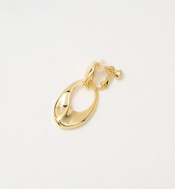 UNITED ARROWS green label relaxing「Wオーバルリング イヤリング」|ピアス|