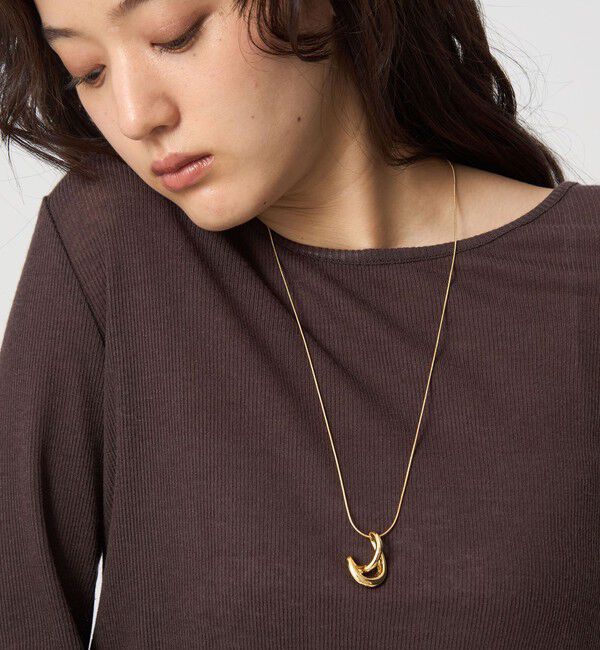 UNITED ARROWS green label relaxing「モチーフリング ペンダント」|ネックレス|GOLD