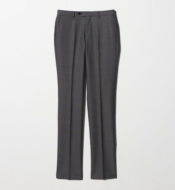 UNITED ARROWS green label relaxing「GUABELLO 組織無地 MF ノープリーツ スーツパンツ」|スーツ|