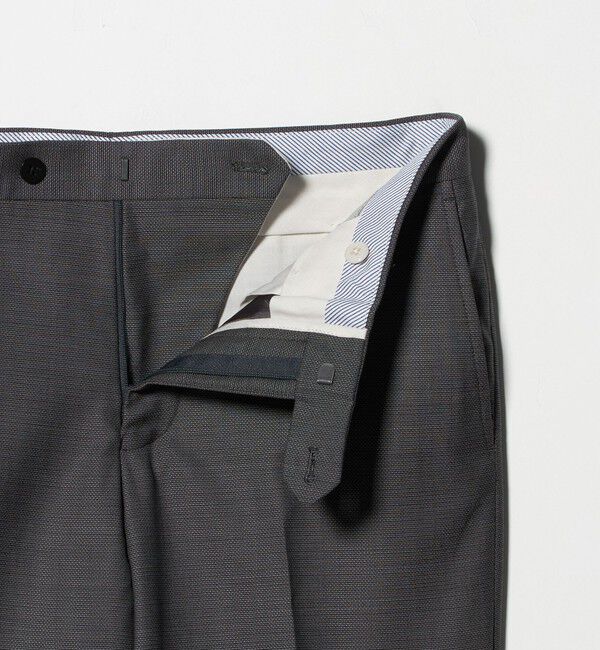 UNITED ARROWS green label relaxing「GUABELLO 組織無地 MF ノープリーツ スーツパンツ」|スーツ|
