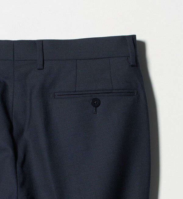 UNITED ARROWS green label relaxing「GUABELLO 組織無地 MF ノープリーツ スーツパンツ」|スーツ|