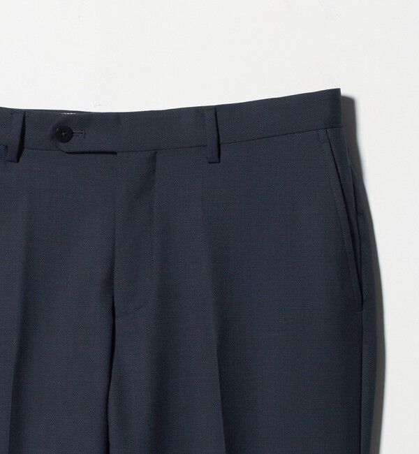 UNITED ARROWS green label relaxing「GUABELLO 組織無地 MF ノープリーツ スーツパンツ」|スーツ|