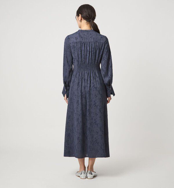 UNITED ARROWS green label relaxing「ジャカード ウエスト タック ワンピース 2」|ワンピース|