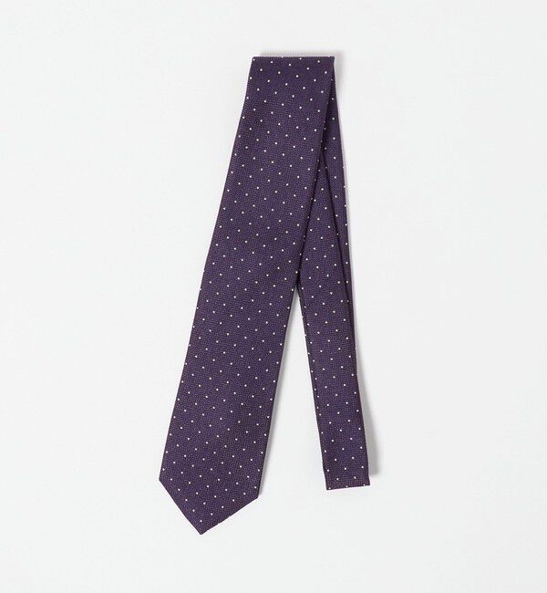 UNITED ARROWS green label relaxing「GLR ジャパン ヴィンテージ 8.0cm ドット ネクタイ」|ネクタイ・蝶ネクタイ|