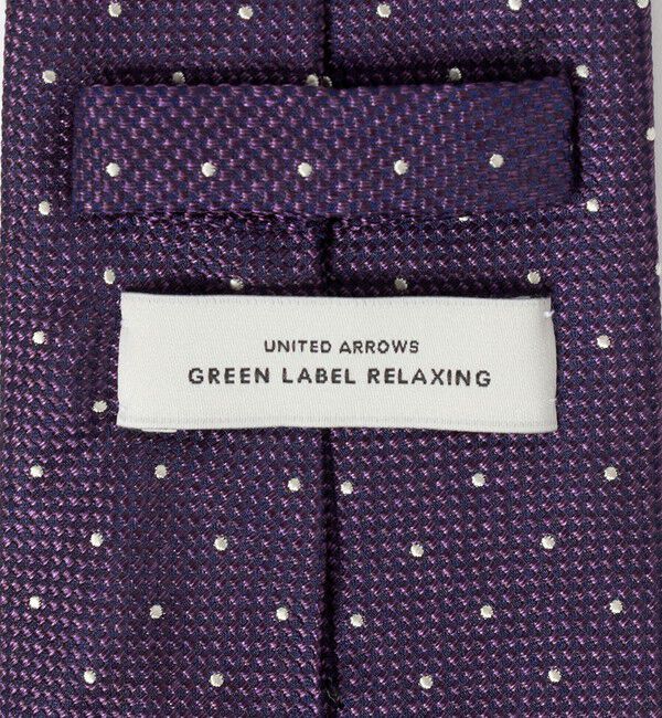 UNITED ARROWS green label relaxing「GLR ジャパン ヴィンテージ 8.0cm ドット ネクタイ」|ネクタイ・蝶ネクタイ|