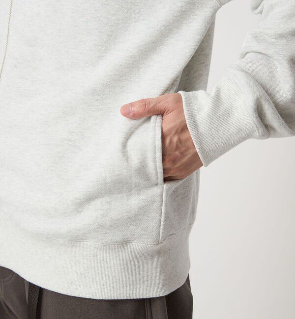 UNITED ARROWS green label relaxing「【別注】＜Champion＞スウェット ジップ リブ ブルゾン」|カーディガン|