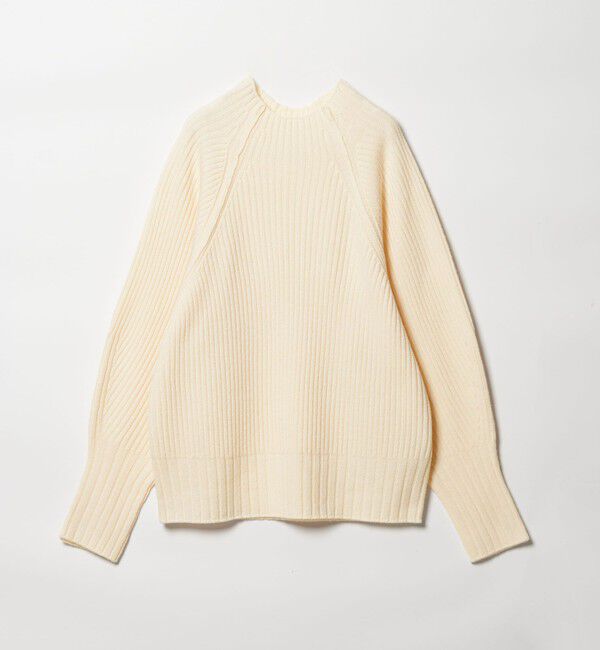EMMEL REFINES「＜EMMEL REFINES＞EM リブ ボトルネック ニットプルオーバー」|ニット・セーター|