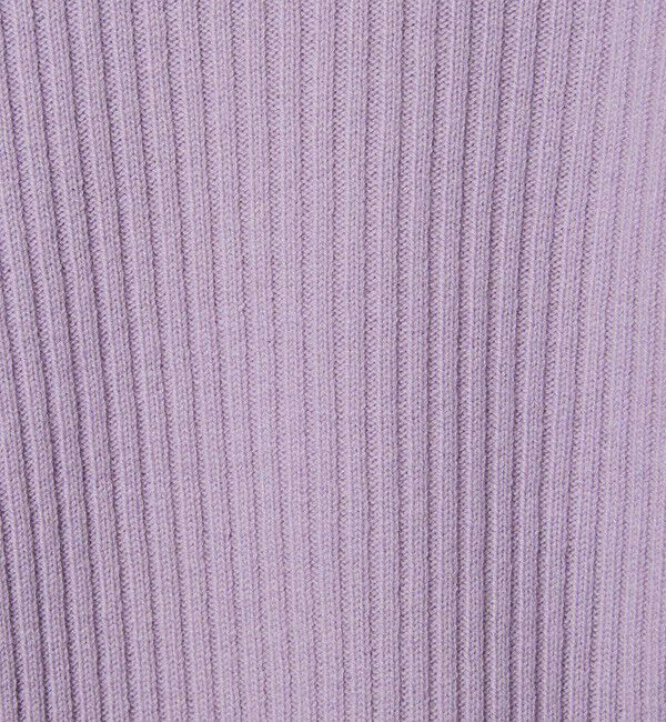 EMMEL REFINES「＜EMMEL REFINES＞EM リブ ボトルネック ニットプルオーバー」|ニット・セーター|