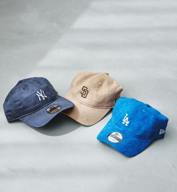 UNITED ARROWS green label relaxing「【別注】＜NEW ERA＞9TWENTY スエードライク キャップ」|キャップ・キャスケット|