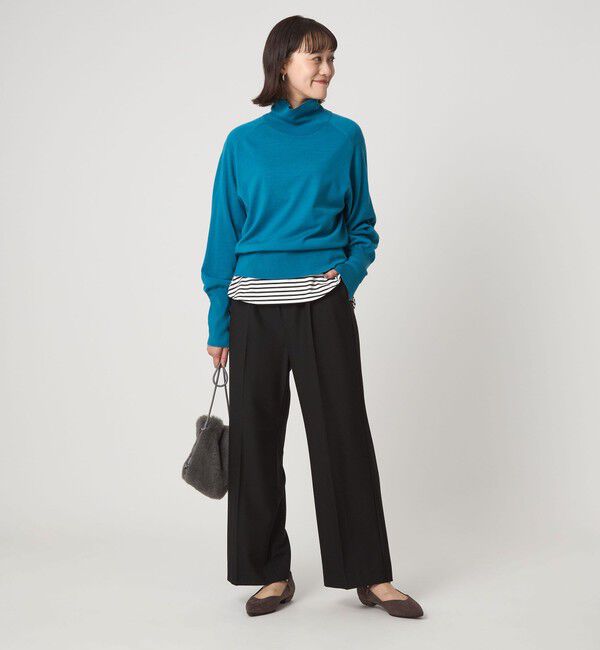 UNITED ARROWS green label relaxing「［size SHORT/TALLあり］ニーハイフレアパンツ ウラキモウ」|その他|