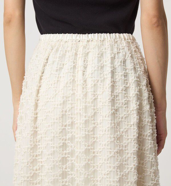 UNITED ARROWS green label relaxing「シアー シシュウ フレア スカート」|フレア|