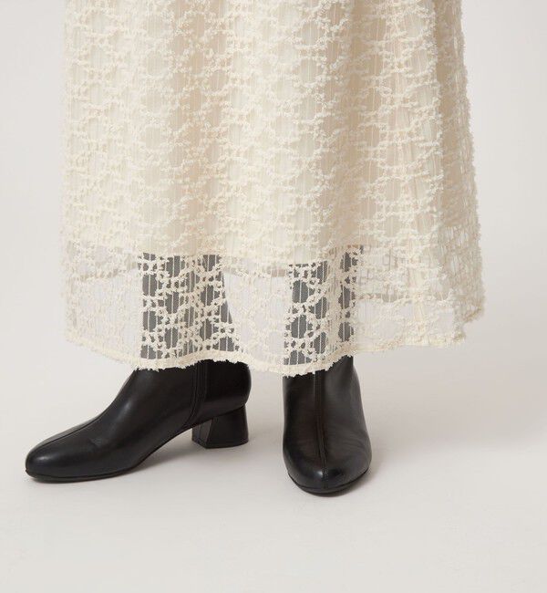 UNITED ARROWS green label relaxing「シアー シシュウ フレア スカート」|フレア|