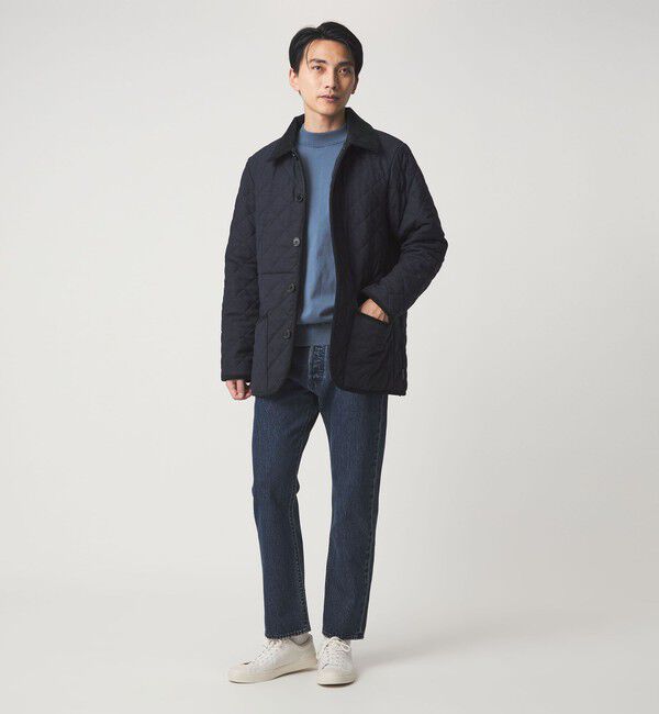 UNITED ARROWS green label relaxing「A+ ポリエステル モックネック ニット -ウォッシャブル-」|ニット・セーター|