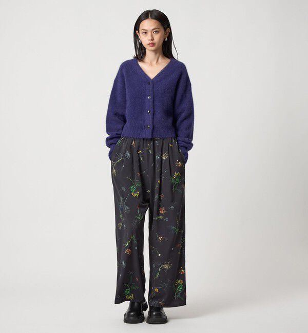 EMMEL REFINES「＜EMMEL REFINES＞EM FOX/W/CA Vネック カーディガン」|カーディガン|