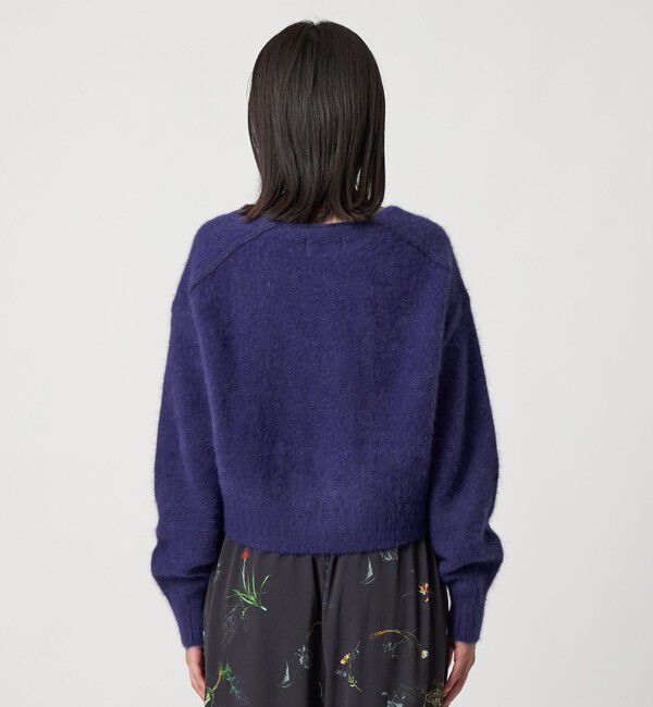 EMMEL REFINES「＜EMMEL REFINES＞EM FOX/W/CA Vネック カーディガン」|カーディガン|