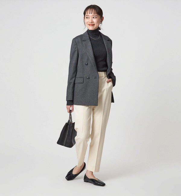 UNITED ARROWS green label relaxing「［size SHORT/TALLあり］キチント ウラキモウ  ALLFIT テーパードパンツ」|スラックス|