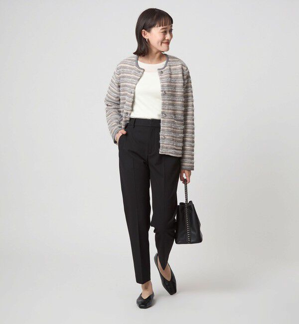 UNITED ARROWS green label relaxing「［size SHORT/TALLあり］キチント ウラキモウ  ALLFIT テーパードパンツ」|スラックス|