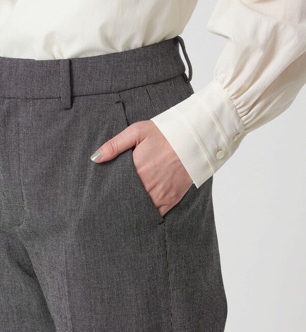 UNITED ARROWS green label relaxing「［size SHORT/TALLあり］キチント ウラキモウ  ALLFIT テーパードパンツ」|スラックス|