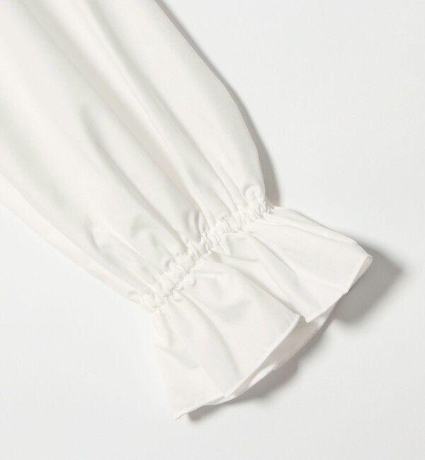 UNITED ARROWS green label relaxing「スタンドカラー フリルリボン ブラウス/ キッズ 110cm-130cm」|シャツ・ブラウス|