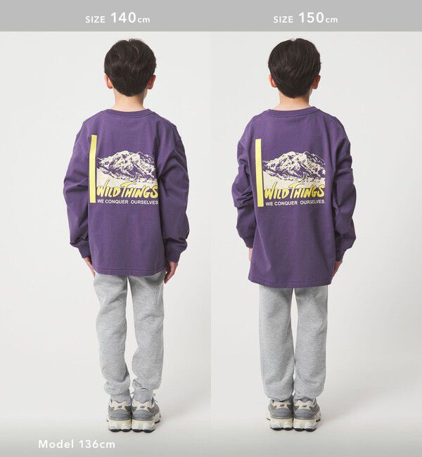 UNITED ARROWS green label relaxing「アクティブパンツ （グレー）/ キッズ  100cm-160cm」|チノ|