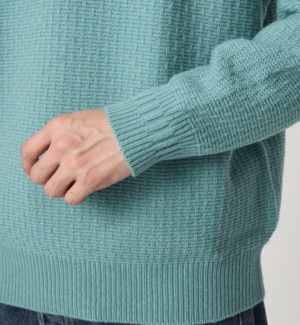 UNITED ARROWS green label relaxing「ハミルトンラム ワイドネック ニット」|ニット・セーター|