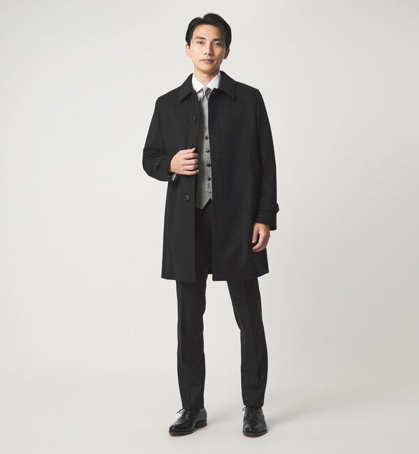 UNITED ARROWS green label relaxing「ウールカシミヤ バルカラーコート ステンカラーコート」|ステンカラーコート|