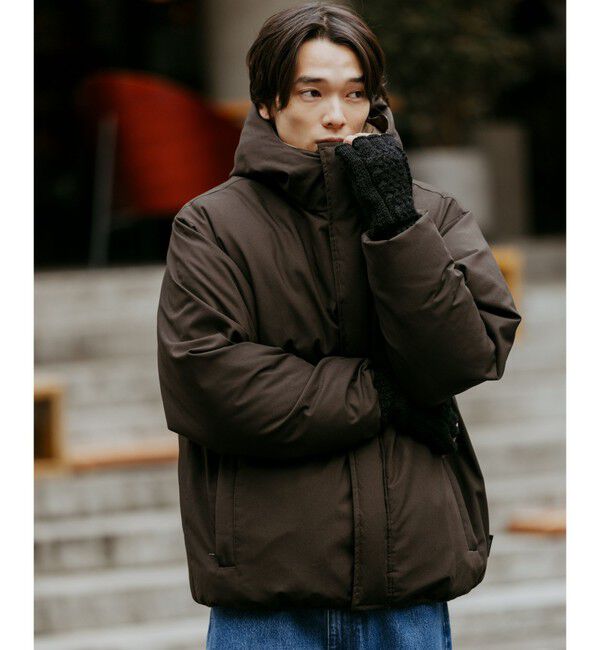 UNITED ARROWS green label relaxing「【別注】＜TAION＞リバーシブル ダウン フーディ ジャケット」|ダウン|