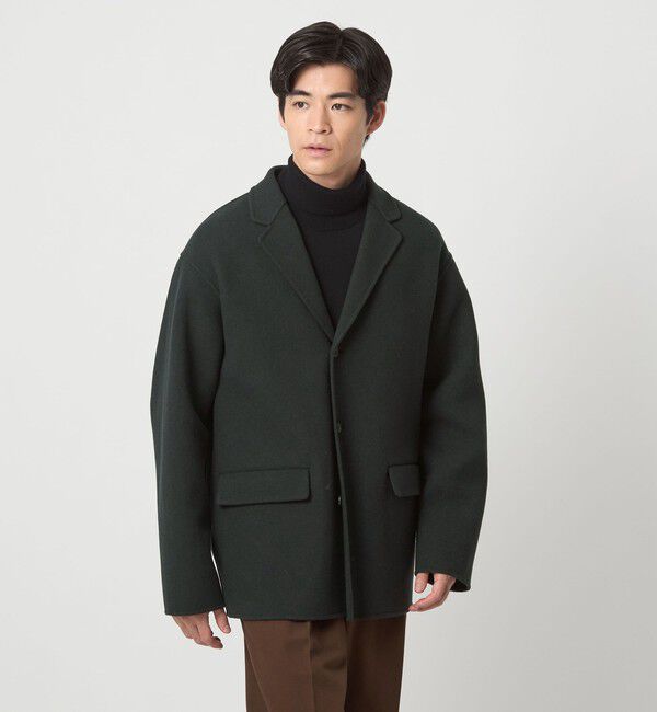 UNITED ARROWS green label relaxing「ウール ナイロン リバー ジャコット アウター」|その他|