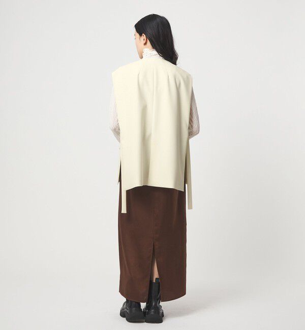 EMMEL REFINES「＜EMMEL REFINES＞EM サイドベルト ジレ」|テーラードジャケット|