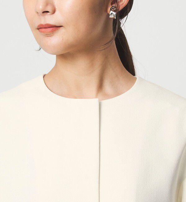 UNITED ARROWS green label relaxing「［size SHORTあり］fleurie(フルリー) フォルム ジャケット」|ノーカラージャケット|