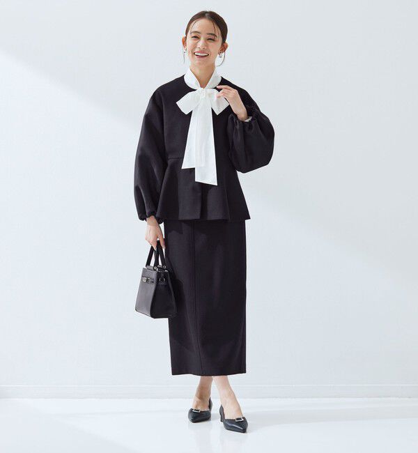 UNITED ARROWS green label relaxing「［size SHORTあり］fleurie(フルリー) フォルム ジャケット」|ノーカラージャケット|