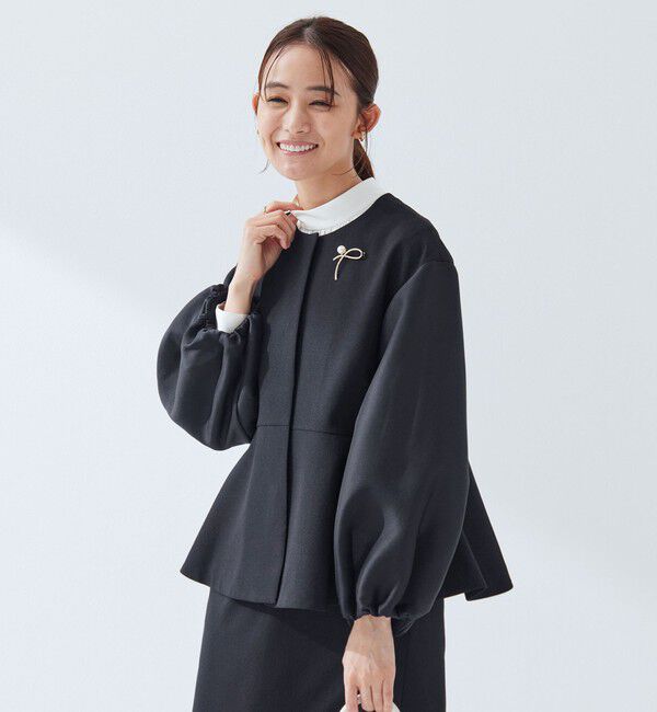 UNITED ARROWS green label relaxing「［size SHORTあり］fleurie(フルリー) フォルム ジャケット」|ノーカラージャケット|