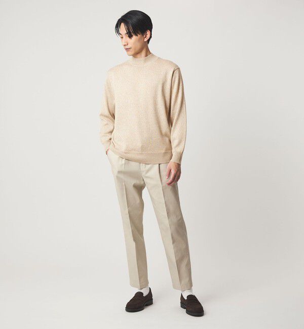 UNITED ARROWS green label relaxing「シルク ミックス モックネック ニット」|ニット・セーター|