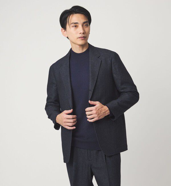 UNITED ARROWS green label relaxing「シルク ミックス モックネック ニット」|ニット・セーター|