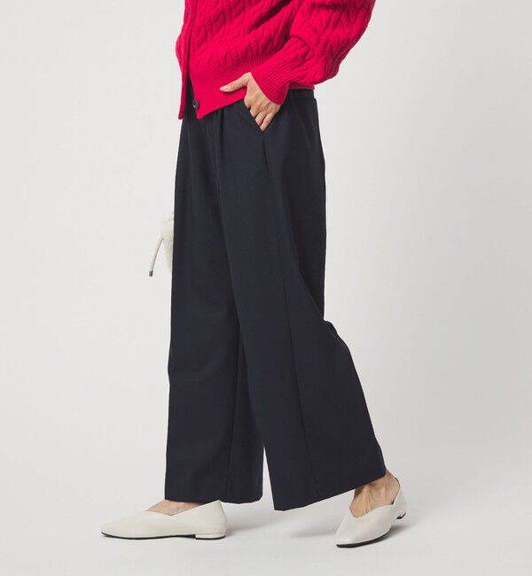 UNITED ARROWS green label relaxing「イージー 2タック ワイド パンツ」|その他|