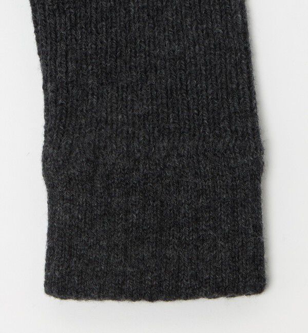 UNITED ARROWS green label relaxing「【別注】＜Johnstons of Elgin＞GLR ウールカシミヤ リブ グローブ」|手袋|