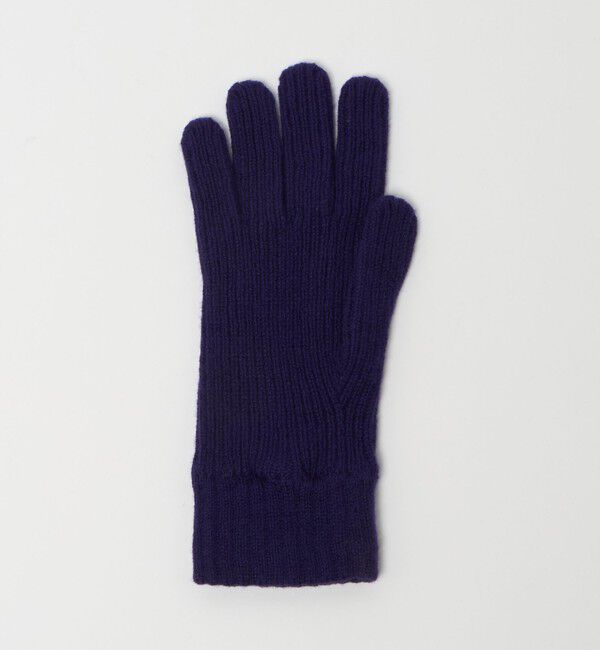 UNITED ARROWS green label relaxing「【別注】＜Johnstons of Elgin＞GLR ウールカシミヤ リブ グローブ」|手袋|