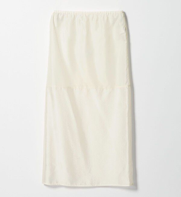 UNITED ARROWS green label relaxing「＜SEASONAL COLLECTION＞ラップ レイヤード スカート」|台形|