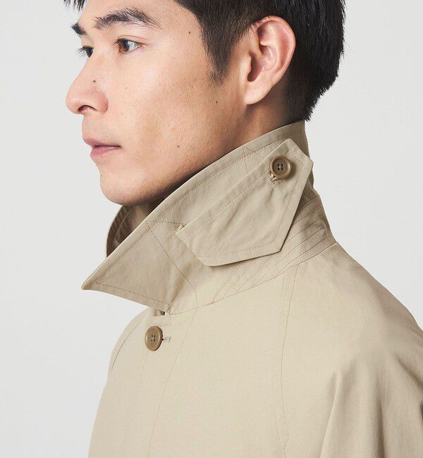 UNITED ARROWS green label relaxing「ナイロンオックス ステンカラーコート ‐撥水‐」|ステンカラーコート|